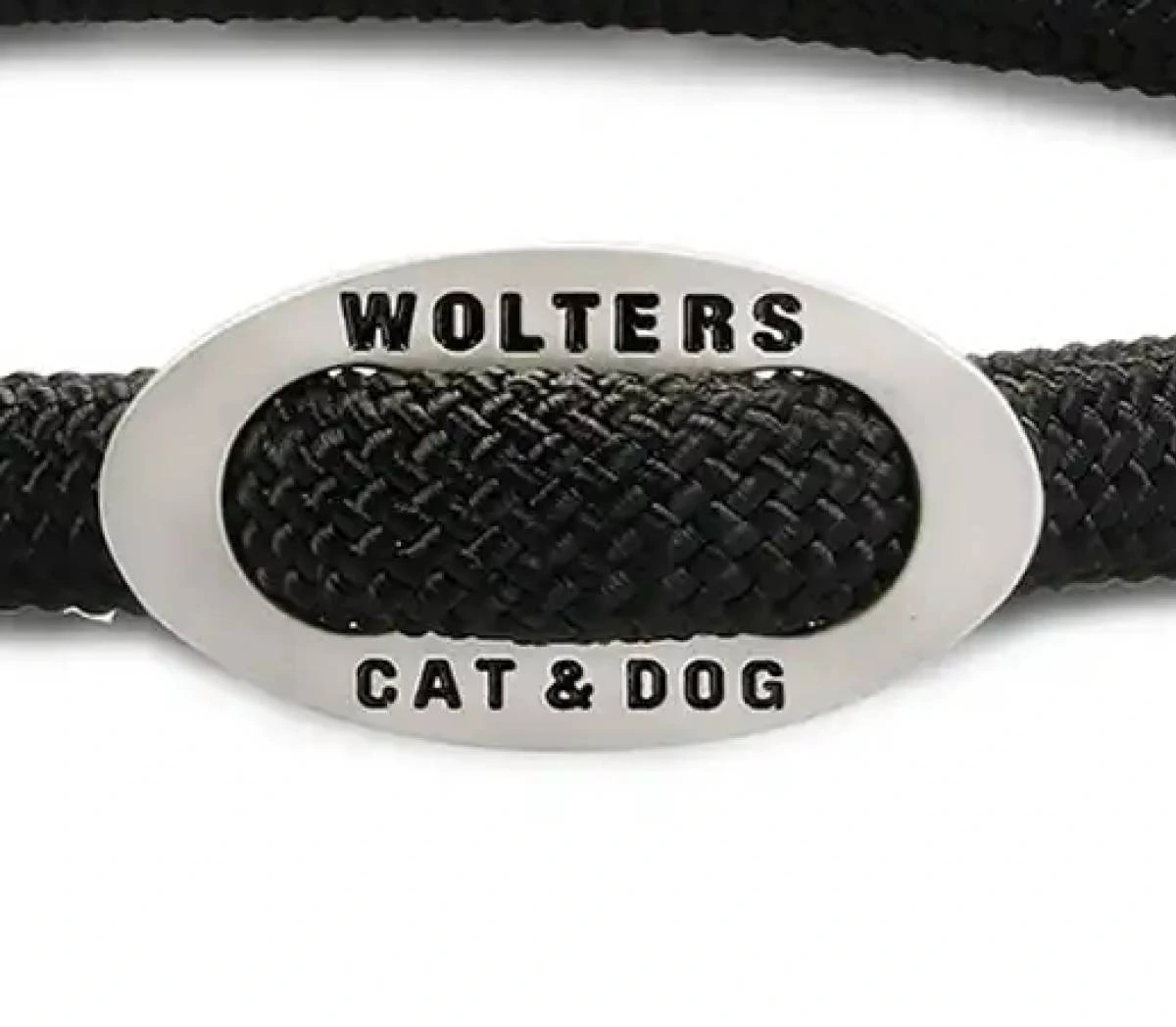 Ошейник канат для собак Wolters K2-Rope Programme 50 см / 13 мм Черный