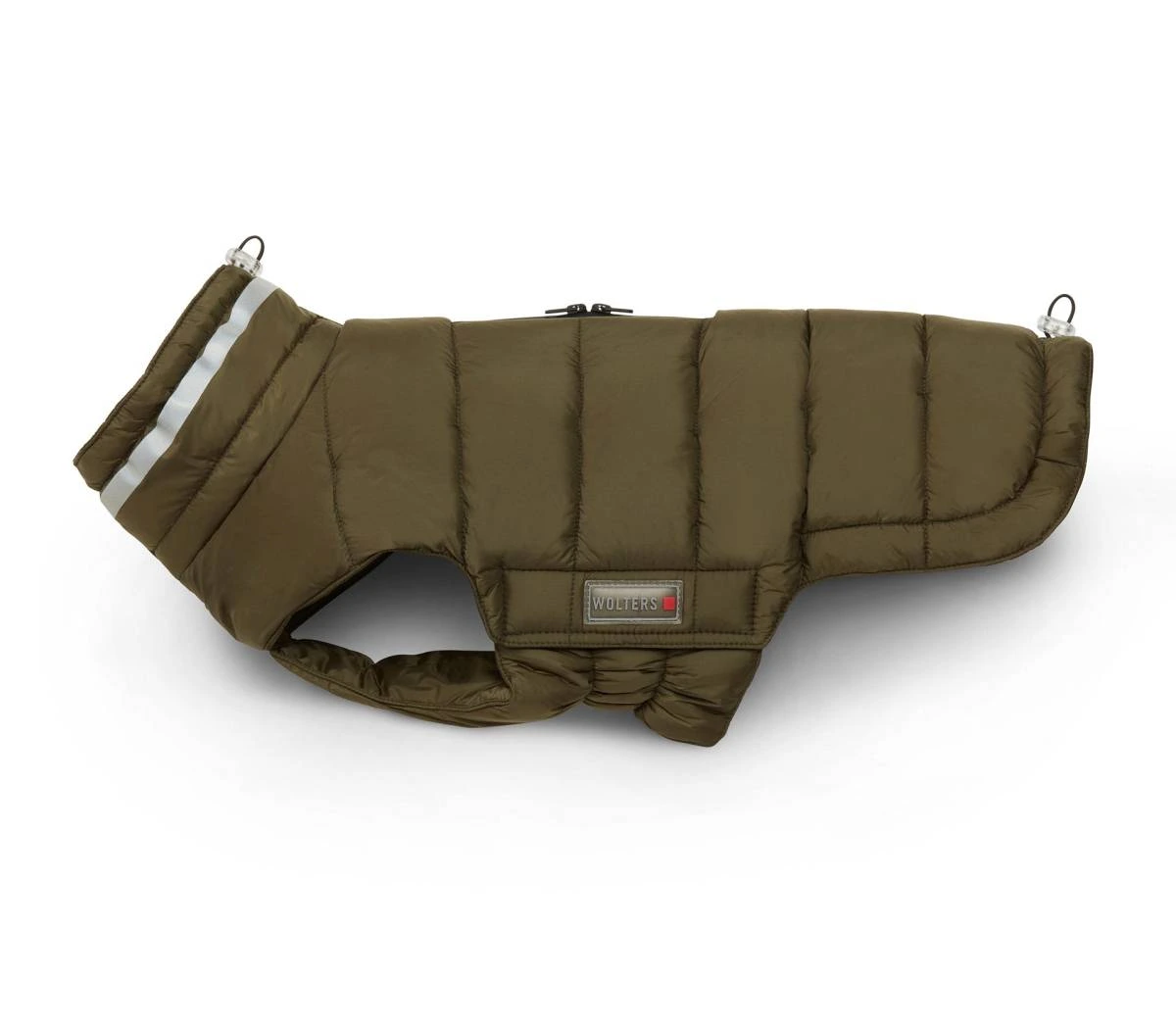 Тепла куртка для собак Wolters Cosy для Такс 48 см Оливковий