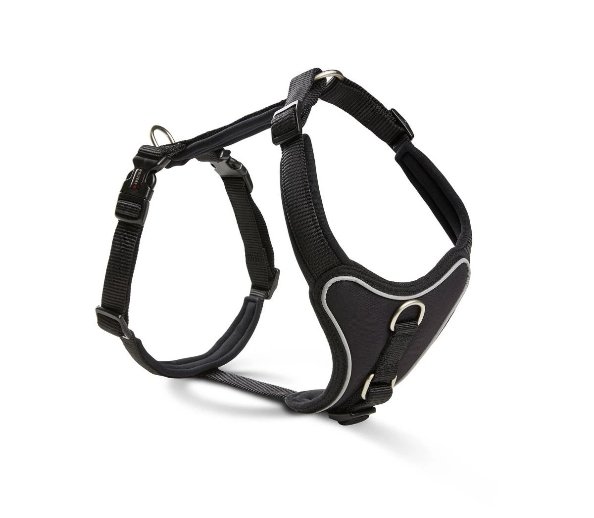 Шлейка для собак пом'якшена Wolters Professional Comfort 2 40-45 см / 25 мм Чорний