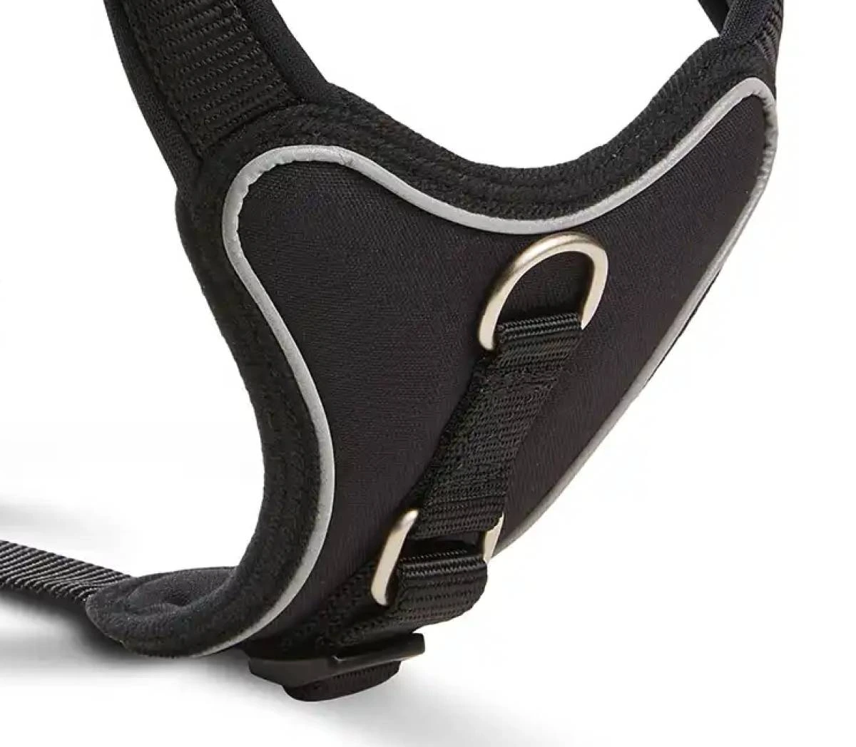 Шлейка для собак пом'якшена Wolters Professional Comfort 5 70-85 см / 35 мм Чорний