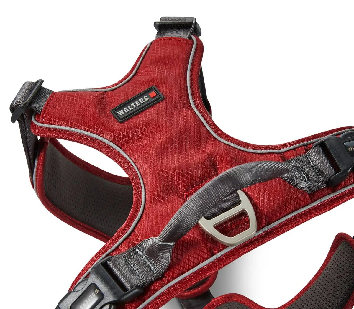 Шлейка для собак пом'якшена з ручкою Wolters Active Pro Comfort 1 40-47,5 см Червоний