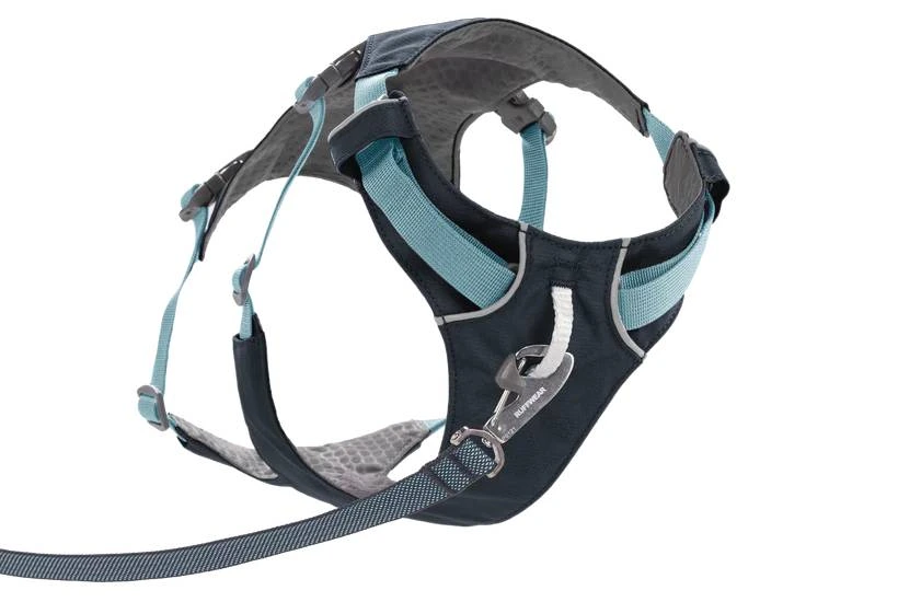 Легка шлейка для собак Ruffwear Flagline™ XS 43-56 см Сірий
