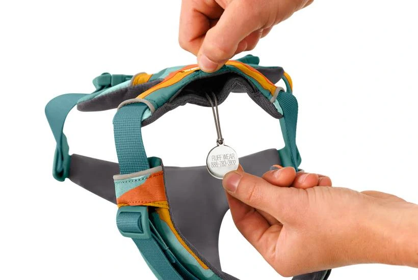 Повседневная шлейка для собак Ruffwear Front Range® M 69-81 см Бирюзово-оранжевый