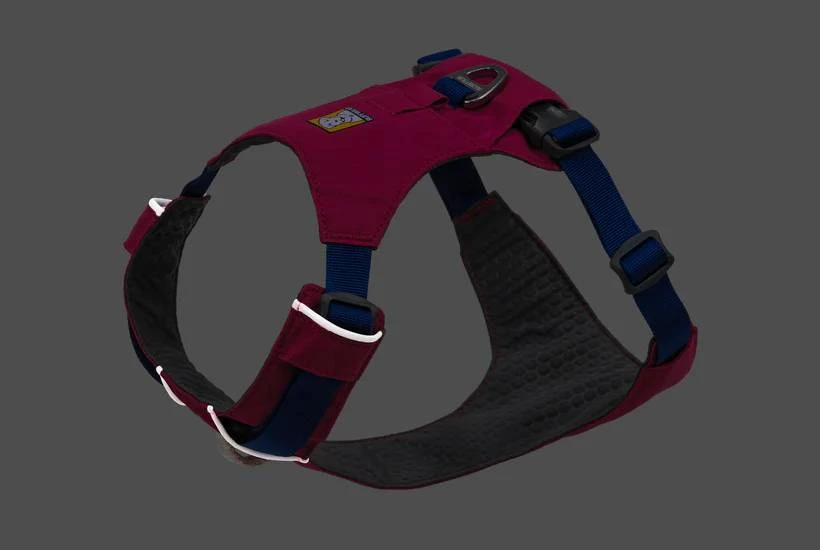 Полегшена шлейка для собак Ruffwear Hi & Light™ M 69-81 см Малиновий