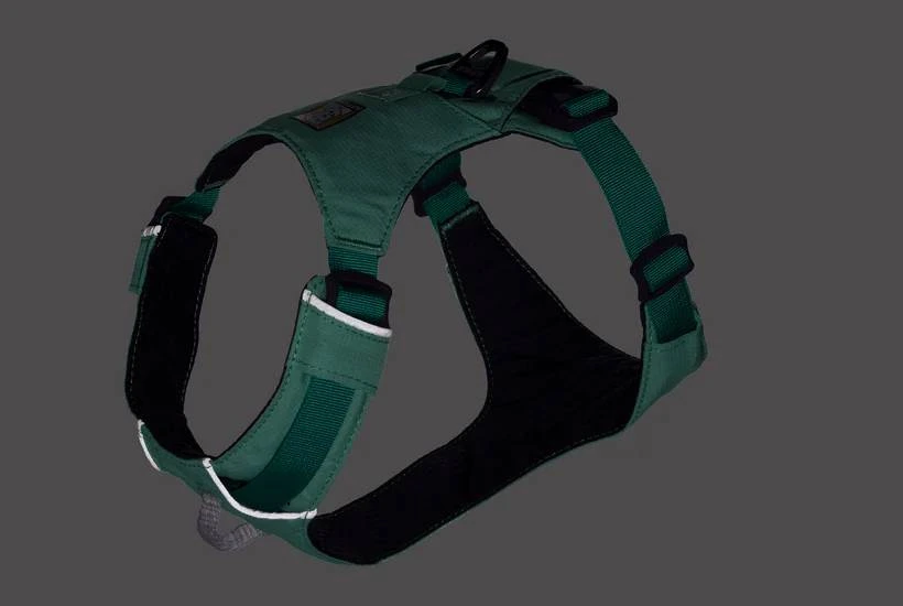 Полегшена шлейка для собак Ruffwear Hi & Light™ XS 43-56 см Зелений
