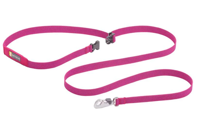 Полегшений повідець-перестібка для собак Ruffwear Flagline™ Малиновий