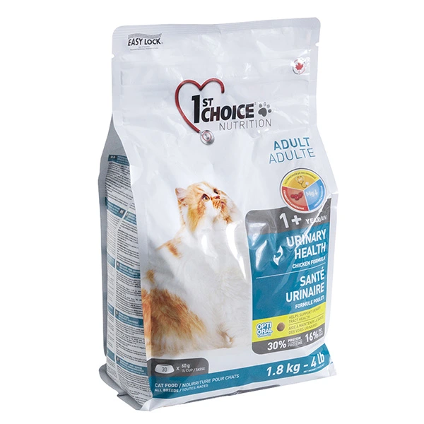 Корм для котів 1st Choice Urinary Health, дієтичний для схильних до сечокам’яної хвороби, 1.8 кг