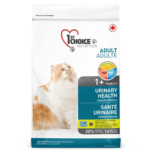 Корм для котів 1st Choice Urinary Health, дієтичний для схильних до сечокам’яної хвороби, 10 кг