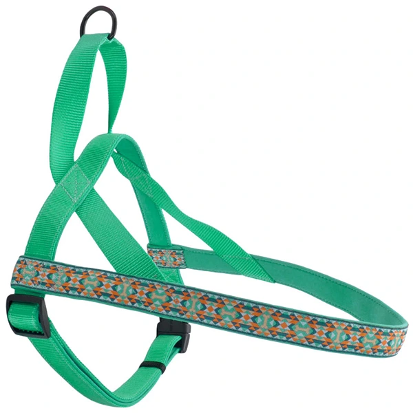 Шлея для собак Coastal Ribbon Weave Harness, Темно-бірюзовий з кісточками