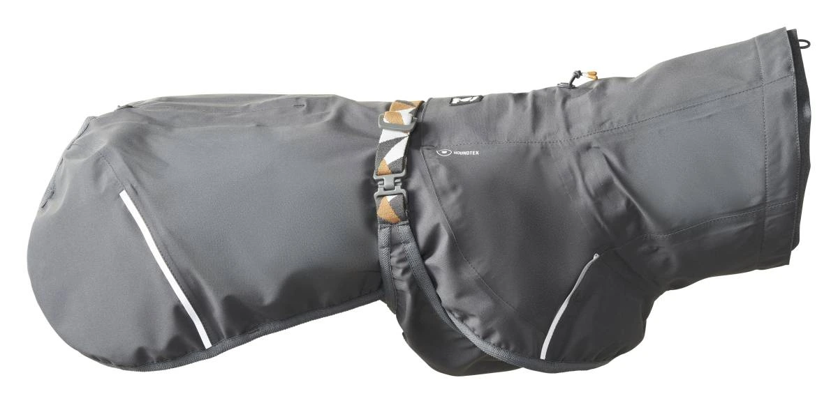 Дощовик для собак Hurtta Mudventure Coat ECO 65 Сірий