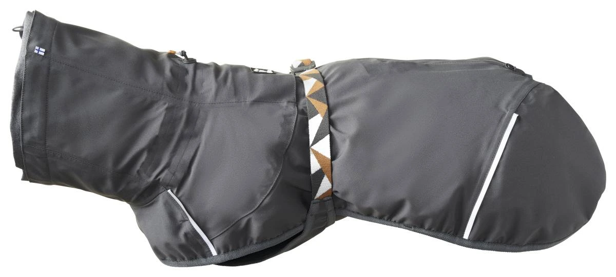 Дощовик для собак Hurtta Mudventure Coat ECO 65 Сірий