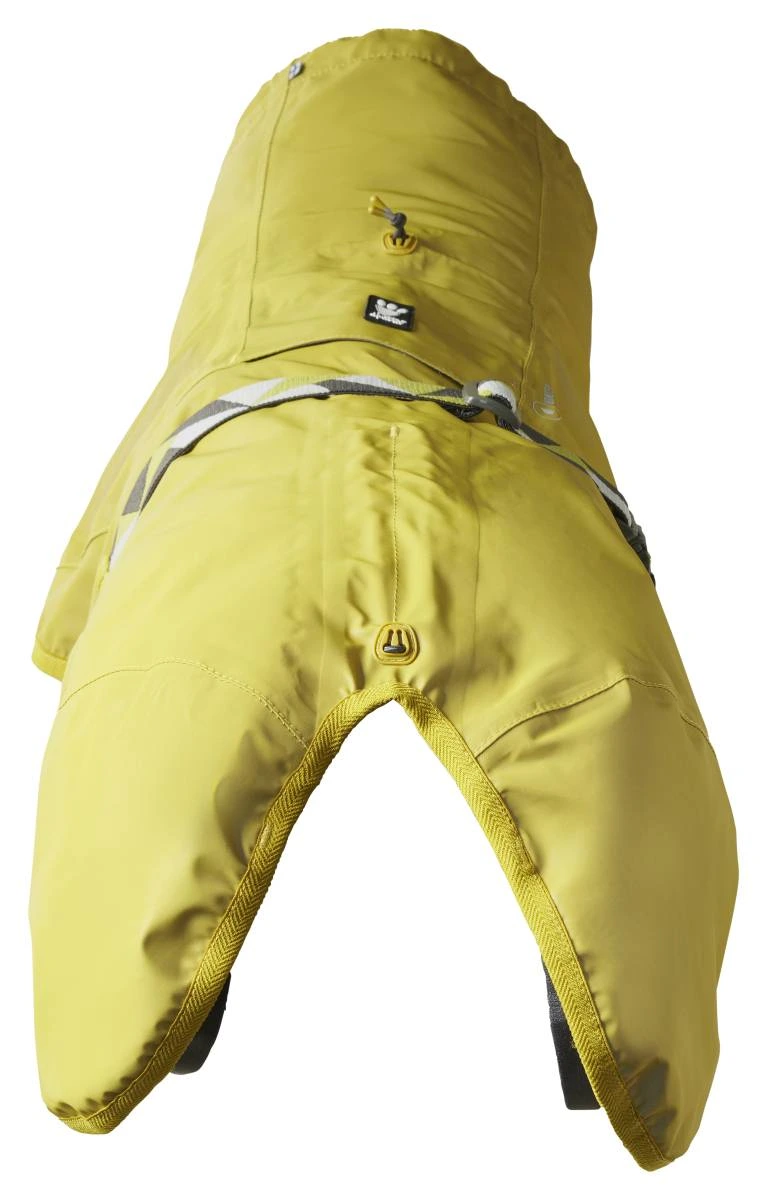 Рефлекторний дощовик для собак Hurtta Mudventure Reflective Coat 25 Жовтий