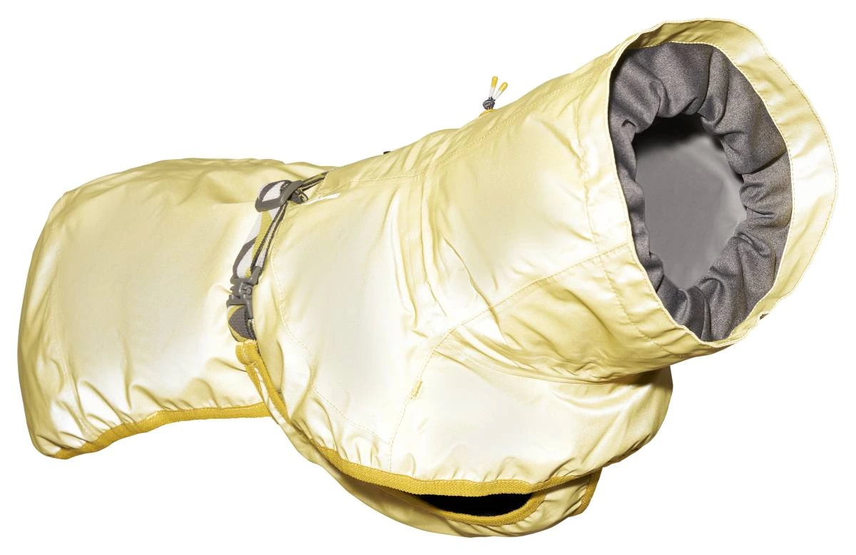 Рефлекторний дощовик для собак Hurtta Mudventure Reflective Coat 40 Жовтий