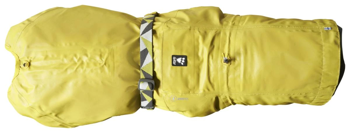 Рефлекторний дощовик для собак Hurtta Mudventure Reflective Coat 45 Жовтий