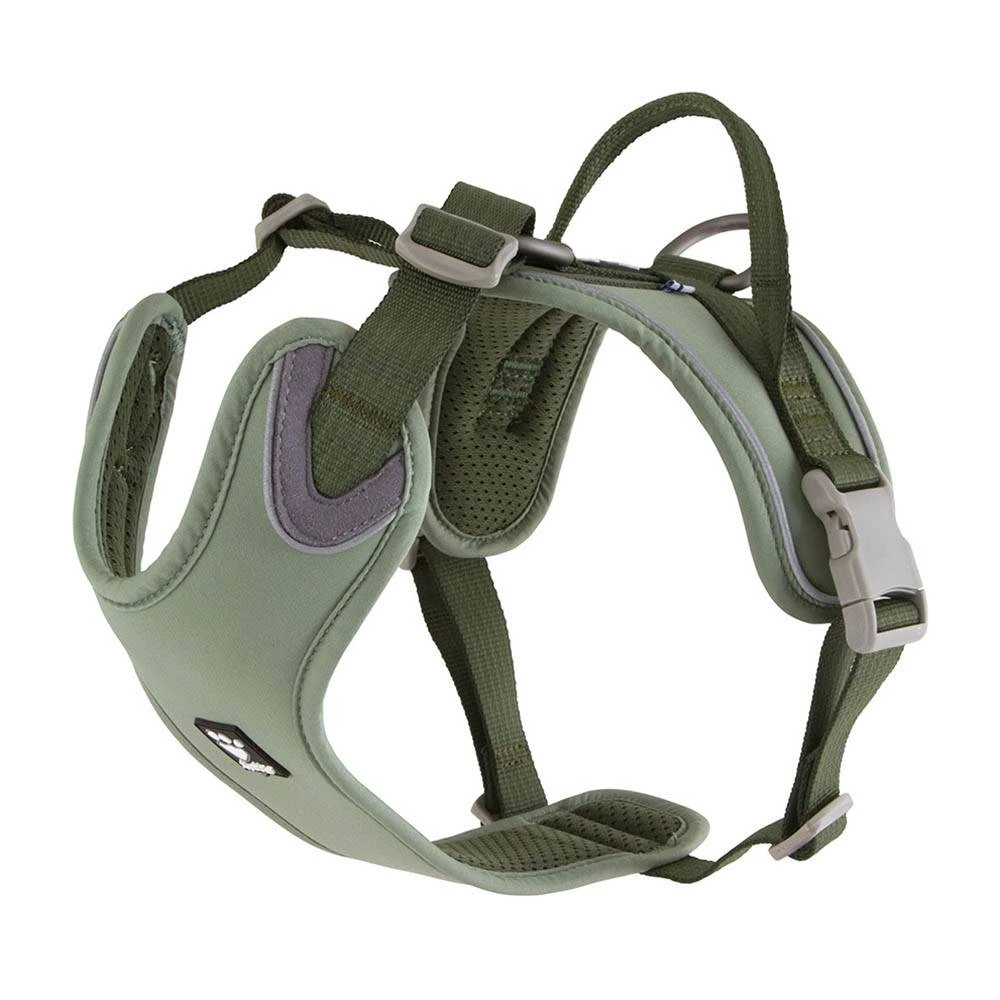 Шлейка для собак пом'якшена Hurtta Weekend Warrior ECO 100-120 см Хакі