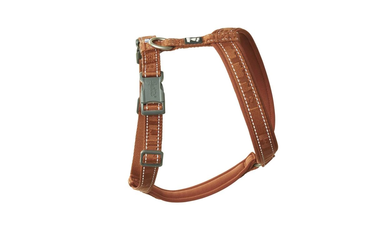 Анатомічна шлейка для собак Hurtta Casual Y-harness 70-80 Коричневий