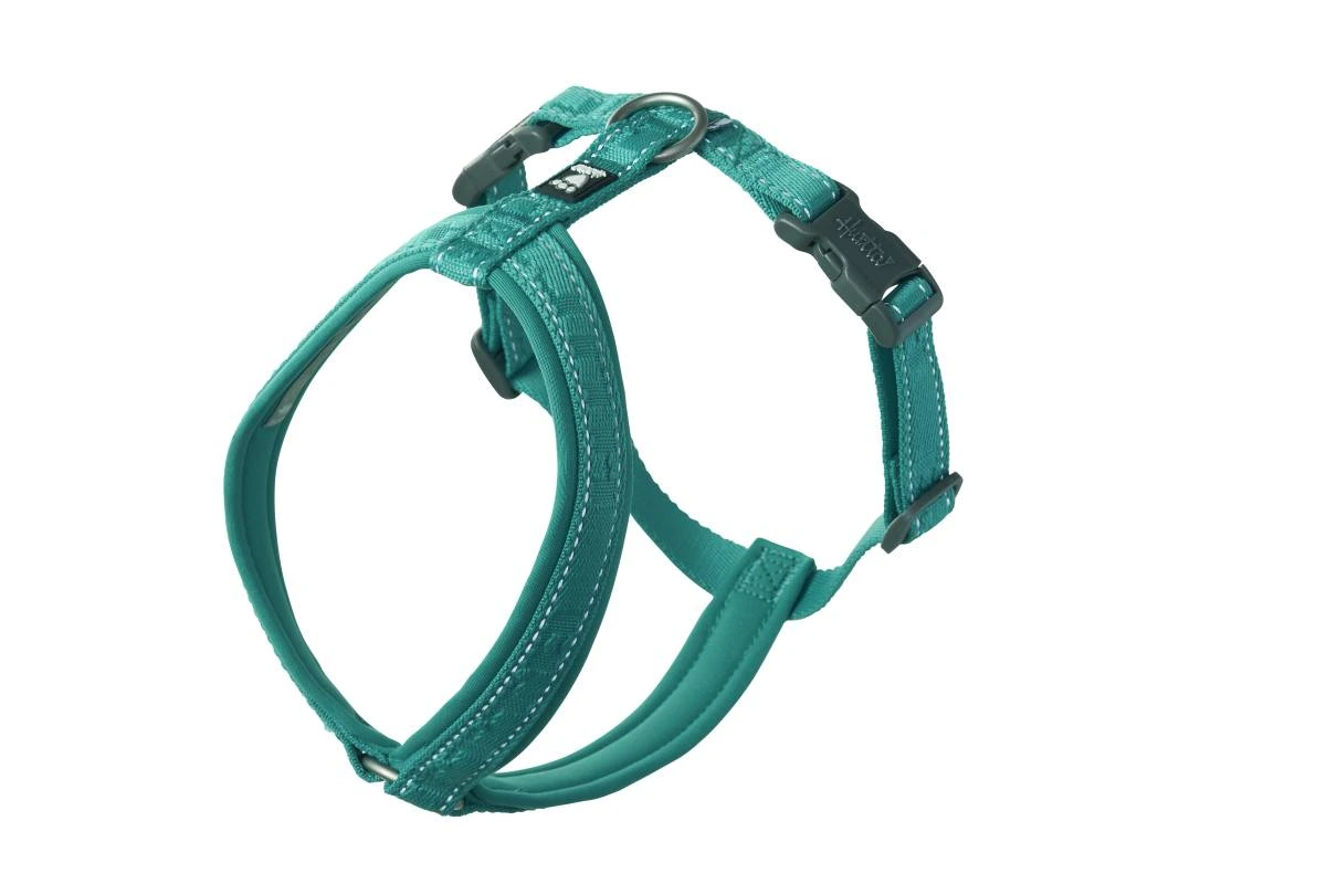 Анатомічна шлейка для собак Hurtta Casual Y-harness 80-90 Бірюзовий