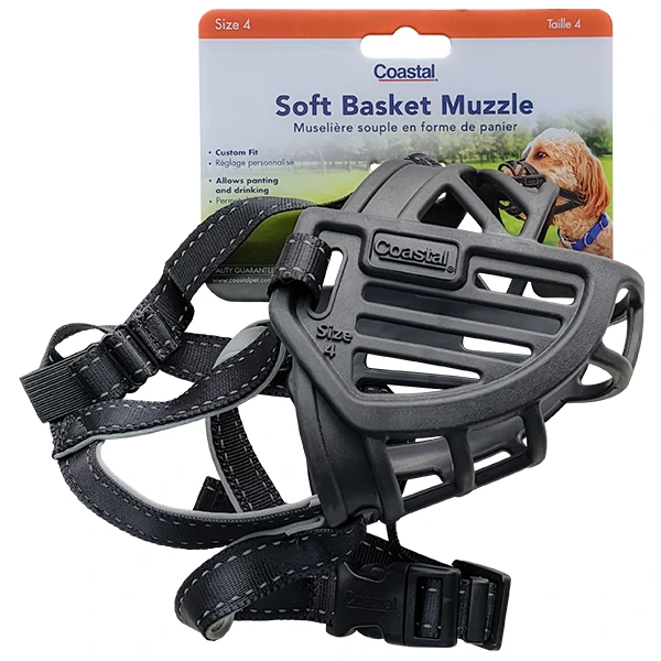 Намордник для собак Coastal Soft Basket Muzzle, розмір 4