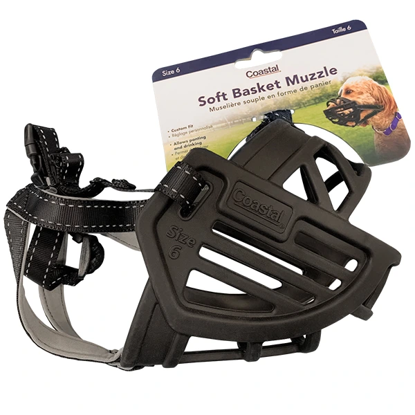 Намордник для собак Coastal Soft Basket Muzzle, розмір 6