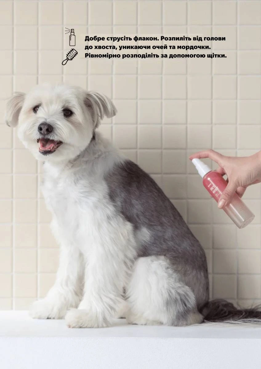 Веганський спрей для грумінгу собак Inoom Pet Mist 120 мл