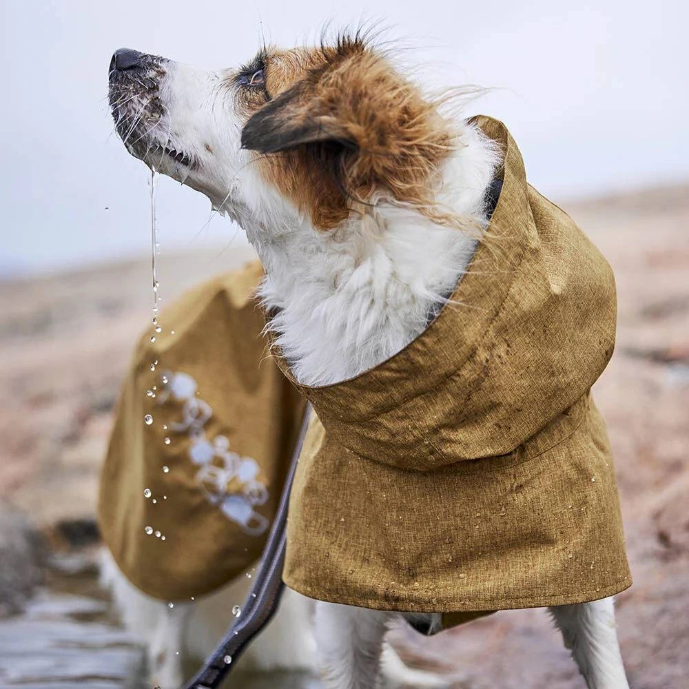 Дощовик для собак Hurtta Monsoon coat II ECO Бежевий 55