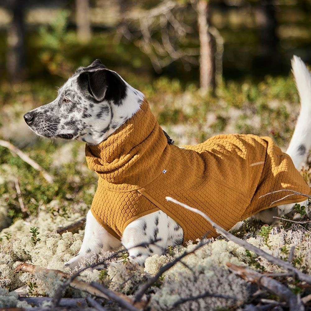Утеплена куртка для собак Hurtta Warming Midlayer ECO 65 Гірчичний