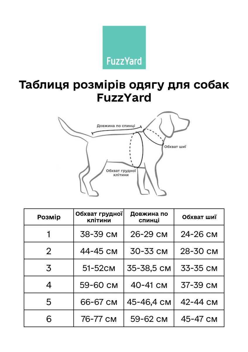 Кофта для собак FuzzYard Zoomies Червоний 5
