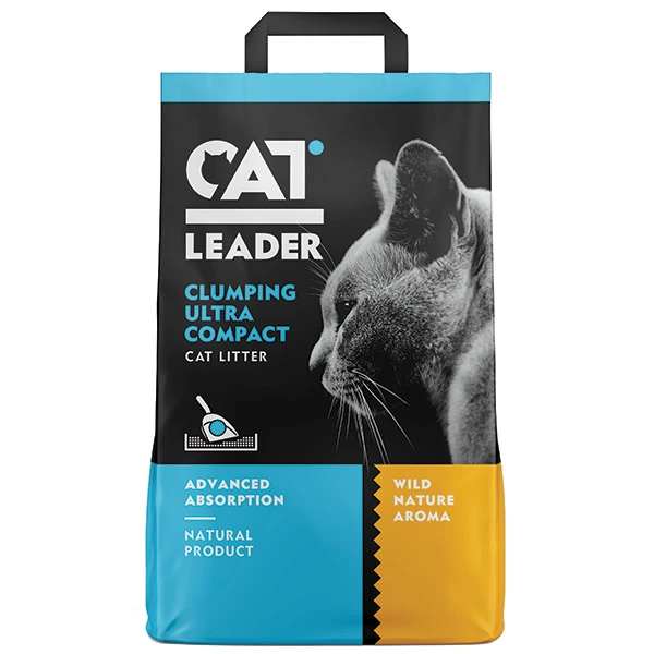 Наповнювач для котів Cat Leader Clumping Wild Nature, Аромат дикої природи