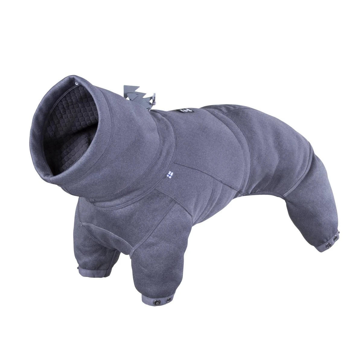 Утеплений комбінезон для собак Hurtta Midlayer Overall 65M Сірий