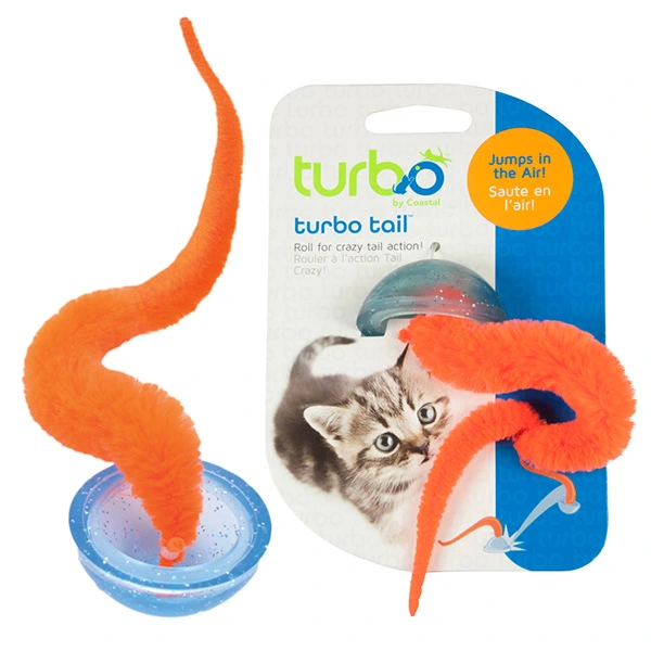Іграшка для котів Coastal Turbo Tail Popper, інтерактивна