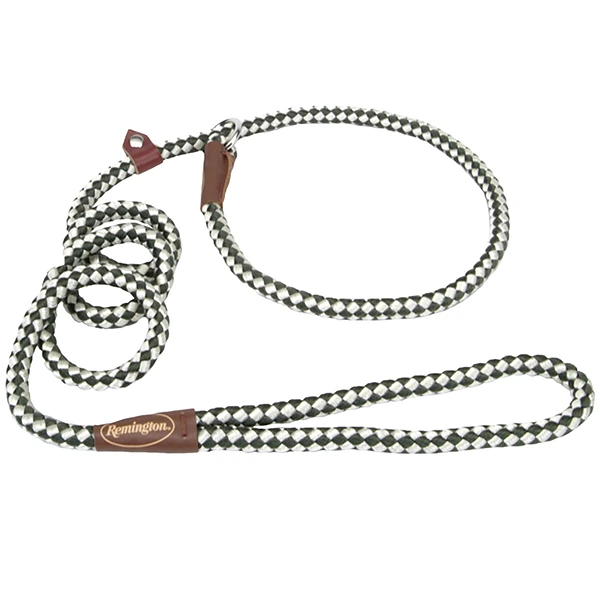 Нашийник-повідець для собак Coastal for Hunting Dogs Braided Rope, Біло-зелений