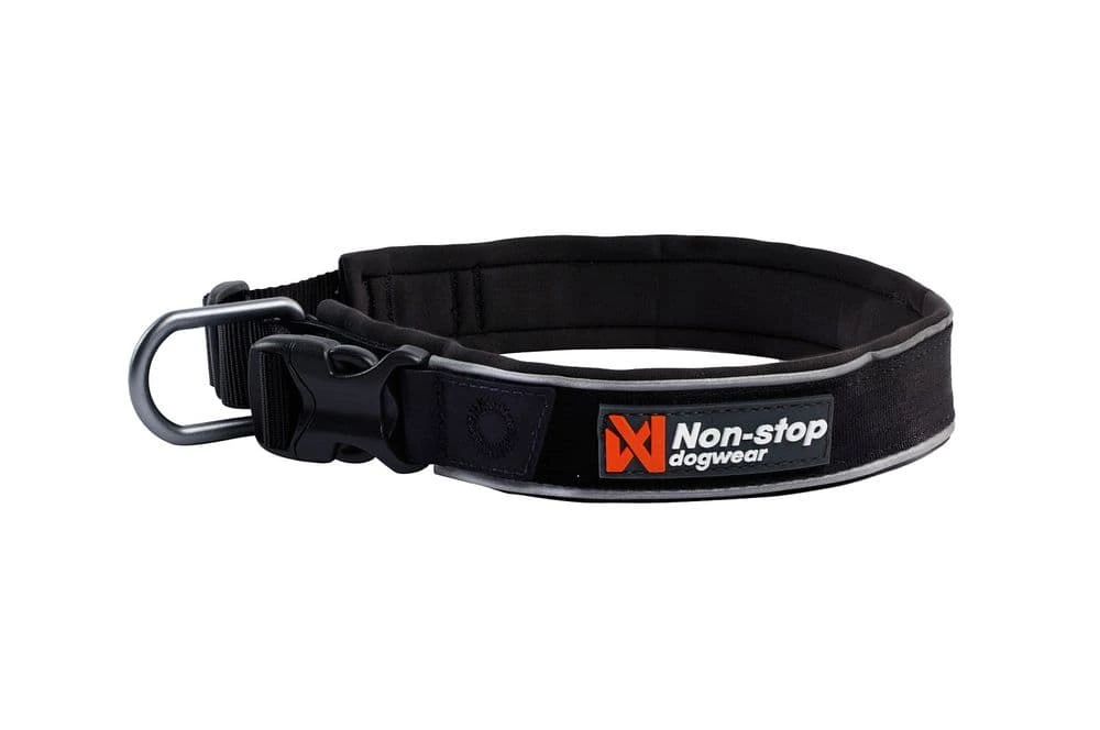 Нашийник для собак Roam Non-stop dogwear Чорний S