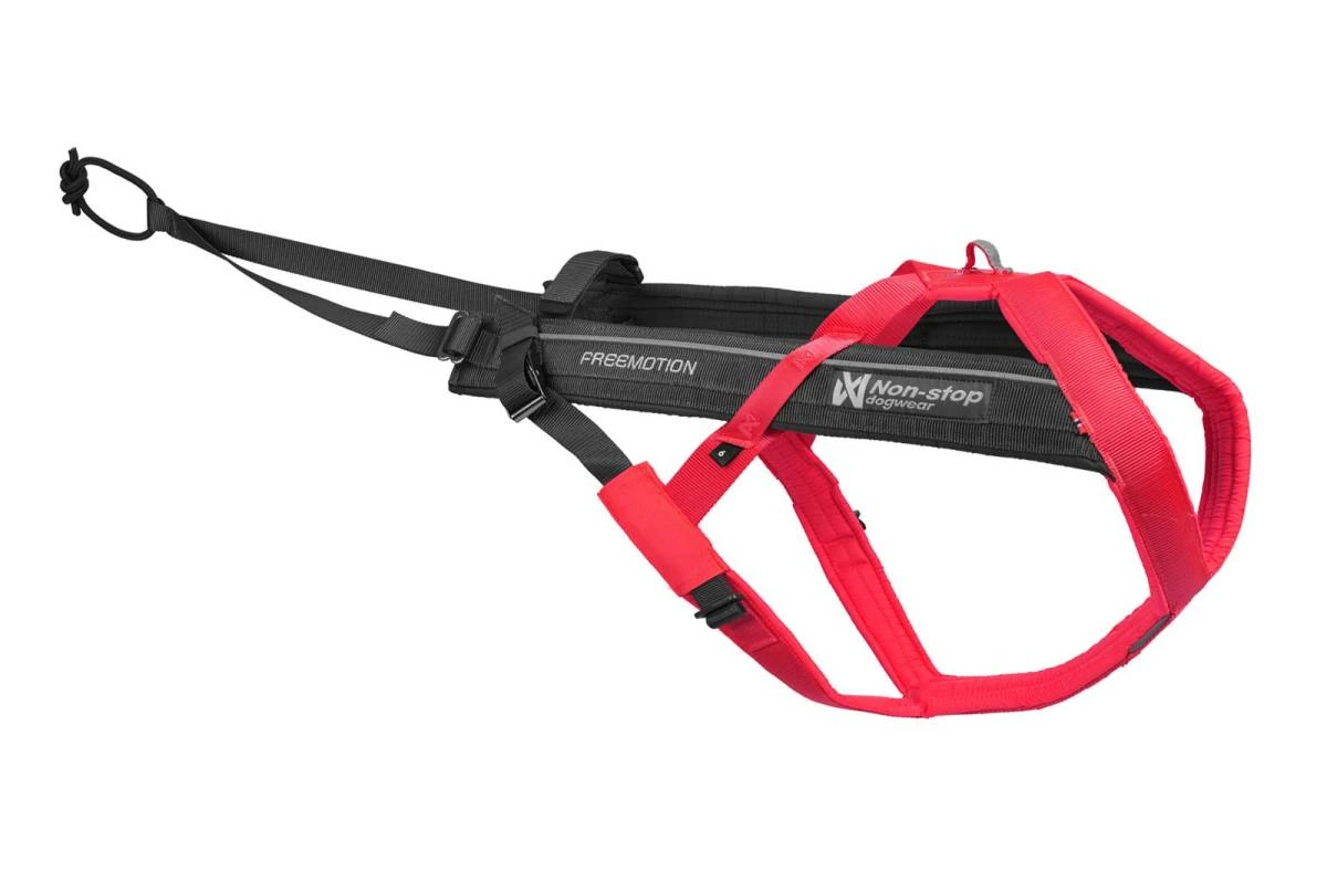 Шлейка для собак Freemotion harness 5.0 Non-stop dogwear Рожевий/Сірий 9