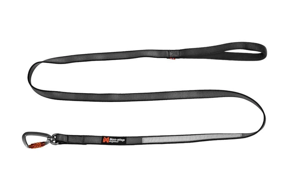 Поводок для собак Move leash Non-stop dogwear Черный 1,5 м/10 мм