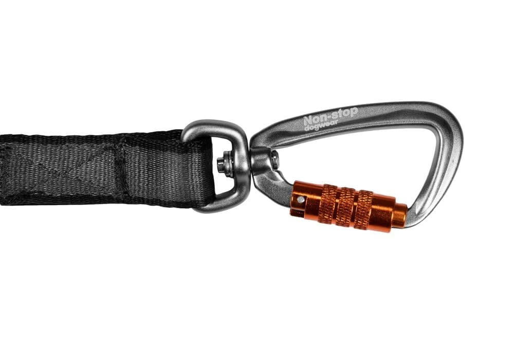 Поводок для собак Move leash Non-stop dogwear Черный 1,5 м/10 мм