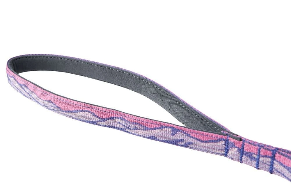 Повідець для собак Trail quest leash RP signature edition Non-stop dogwear Фіолетовий/Рожевий 15 мм/2 м
