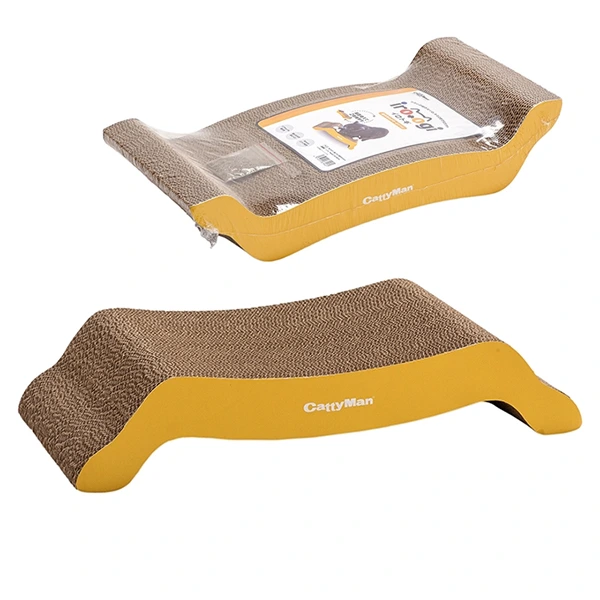 Кігтеточка для котів CattyMan Cardboard Scratcher, Міст
