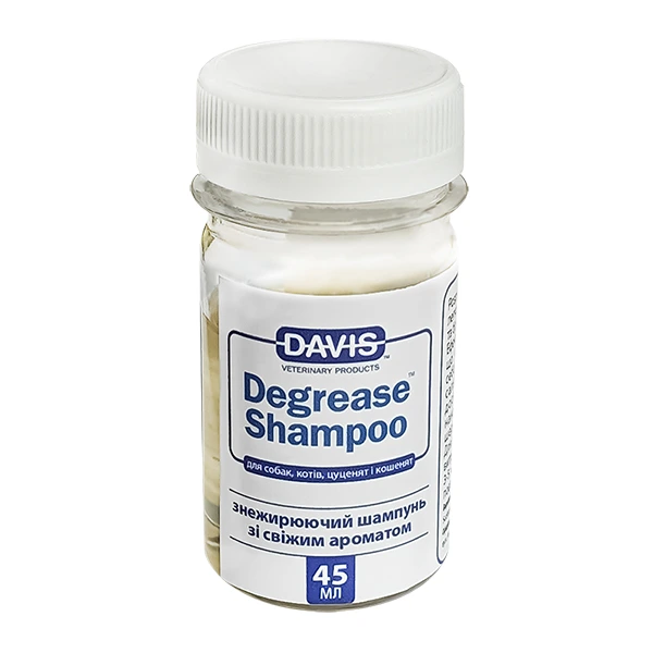 Шампунь для собак і котів Davis Degrease Shampoo, знежирювальний
