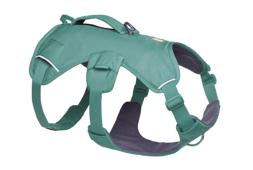 Підтримуюча шлейка для службових собак Ruffwear Web Master™ L/XL 81-107 см Зелений