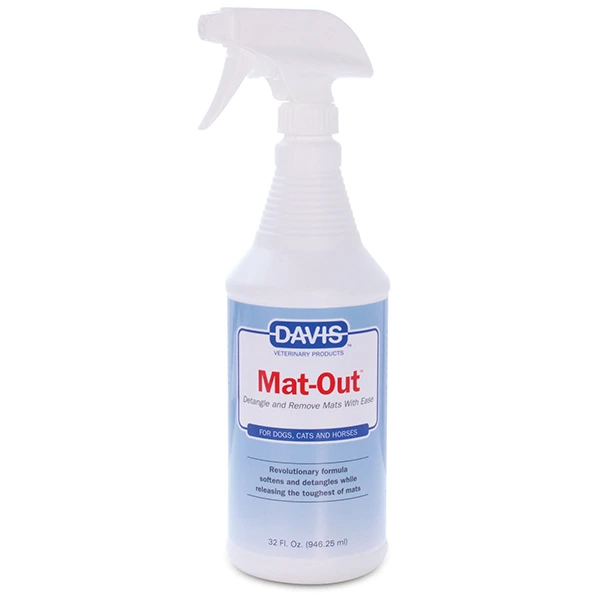 Спрей проти ковтунів для собак і котів Davis Cosmetic Mat-Out, 946 ml