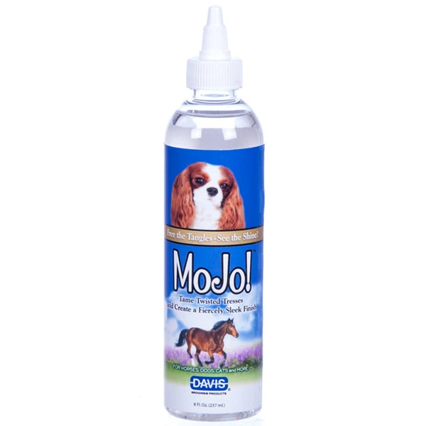 Сироватка для укладки шерсті собак і котів Davis Cosmetic MoJo!, з протеїнами шовку та пантенолом, 237 ml