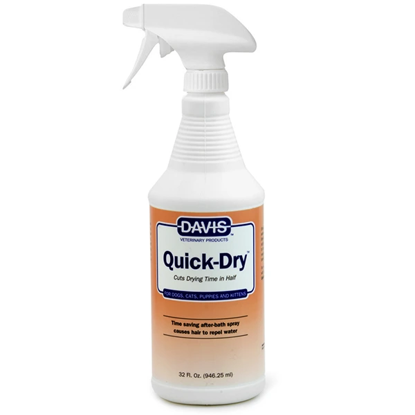 Спрей для собак и кошек Davis Quick-Dry Spray, 946 ml