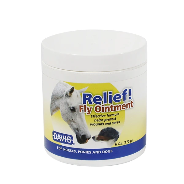 Мазь від мух для собак і коней Davis Cosmetic Relief! Fly Ointment, 0.17 кг