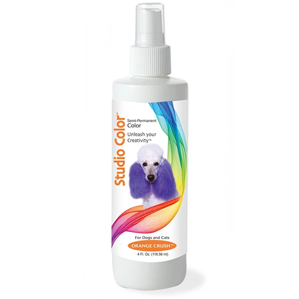 Фарба-спрей для шерсті собак і котів Davis Studio Color, Помаранчевий, 118 ml