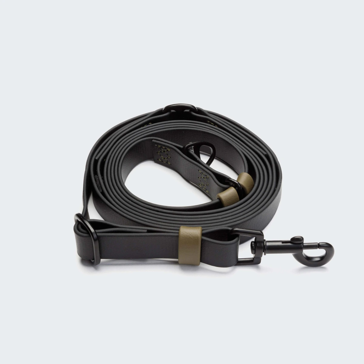 Біотановий повідець вільні руки для собак Cloud7 Hands-Free-Leash Ipanema Чорний 1,6 - 2,6 м One Size