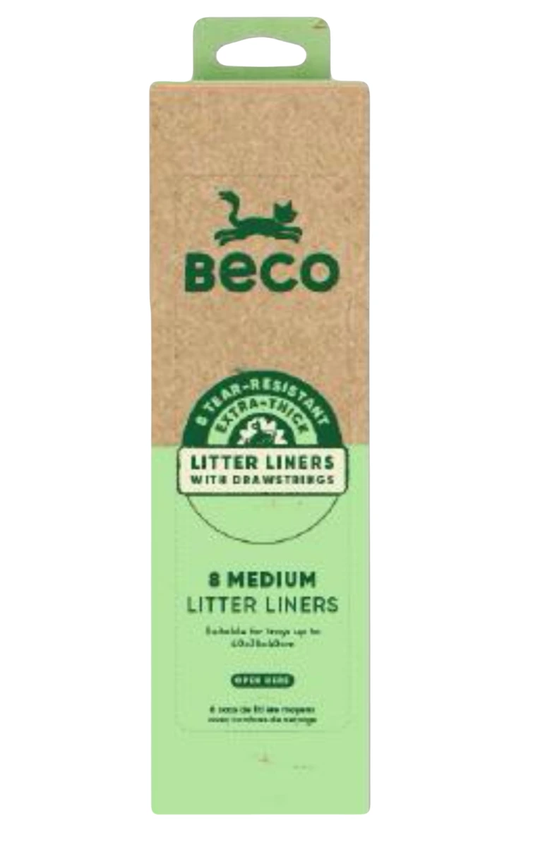 Пакети-вкладиші для котячого туалету Beco Pets Litter Liner Medium 8 шт