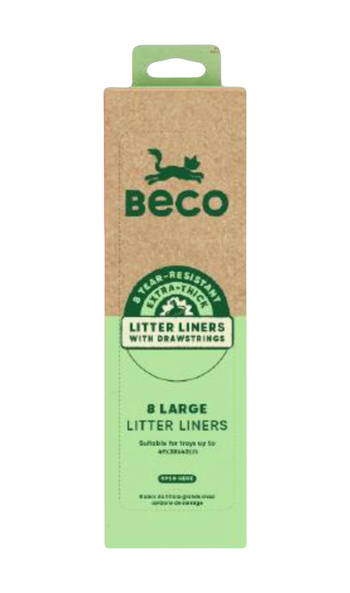 Пакети-вкладиші для котячого туалету Beco Pets Litter Liner Large 8 шт