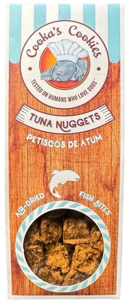 Натуральні сушені ласощі для собак Cooka's Cookies 100% Тунець 70 г