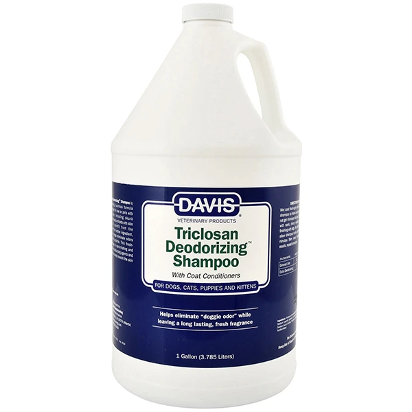 Шампунь для собак і котів Davis Veterinary Triclosan Deodorizing Shampoo, дезодораційний, концентрат