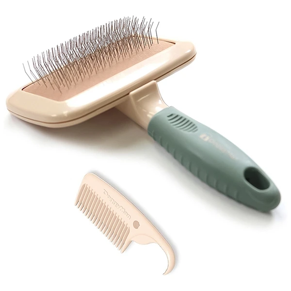 Пуходерка для собак і котів DoggyMan BS Slicker Brush, S